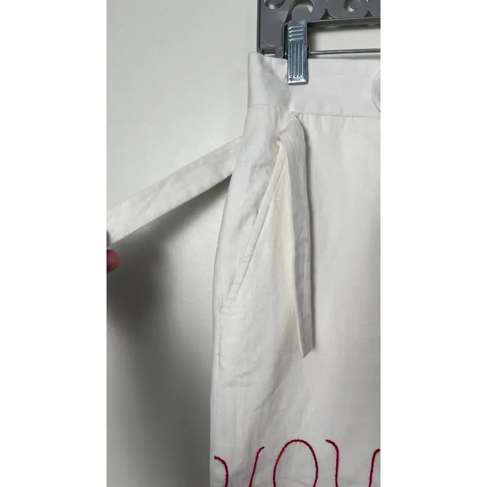 RARE!!! BODE HOWDY FRIENDS CHAINSTITCH PANTS - Picture 6 of 15